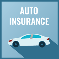 Auto Insurance page button